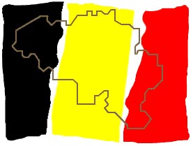 carte drapeau belge